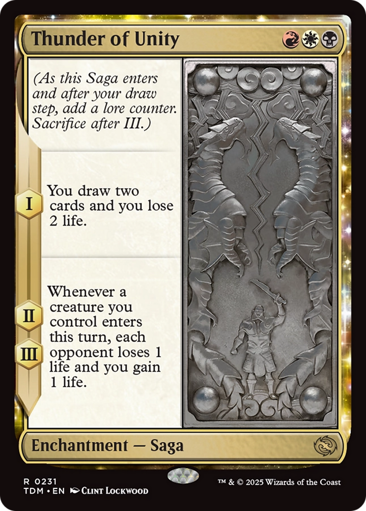 Thunder of Unity [Tarkir: Dragonstorm] | Devastation Store