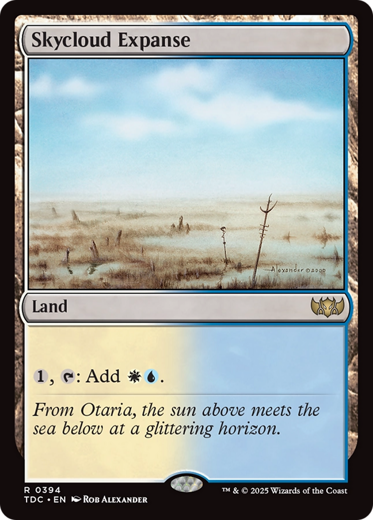 Skycloud Expanse [Tarkir: Dragonstorm Commander] | Devastation Store