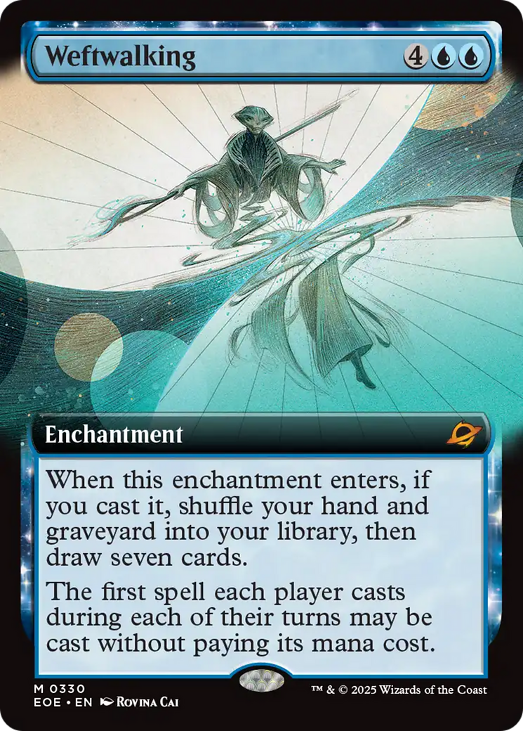 Weftwalking (Extended Art) [Edge of Eternities] | Devastation Store