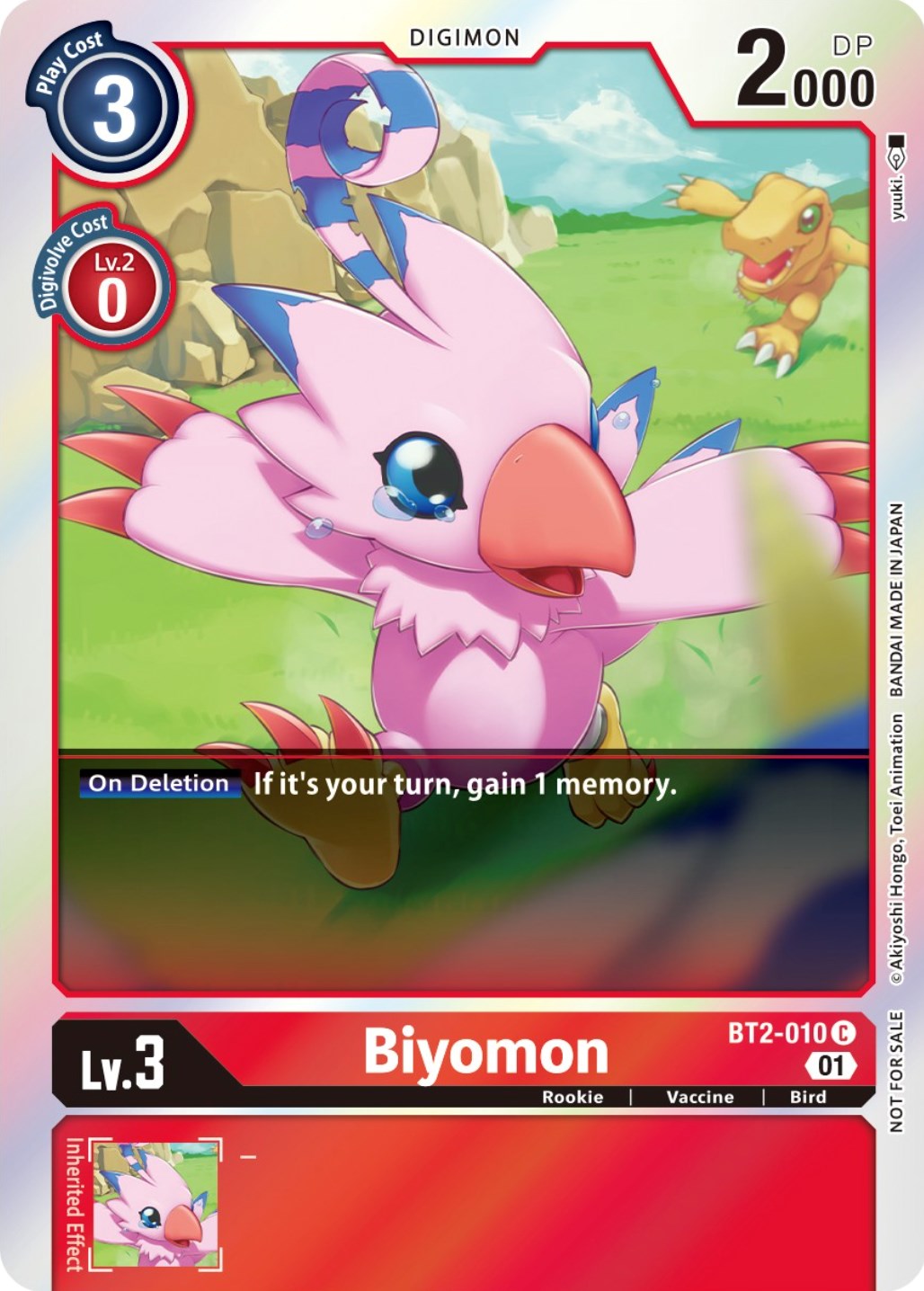 Biyomon [BT2-010] (ST-11 Special Entry Pack) [Release Special Booster Promos] | Devastation Store
