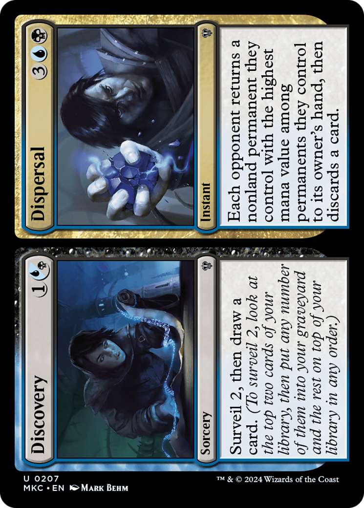 Discovery // Dispersal [Murders at Karlov Manor Commander] | Devastation Store
