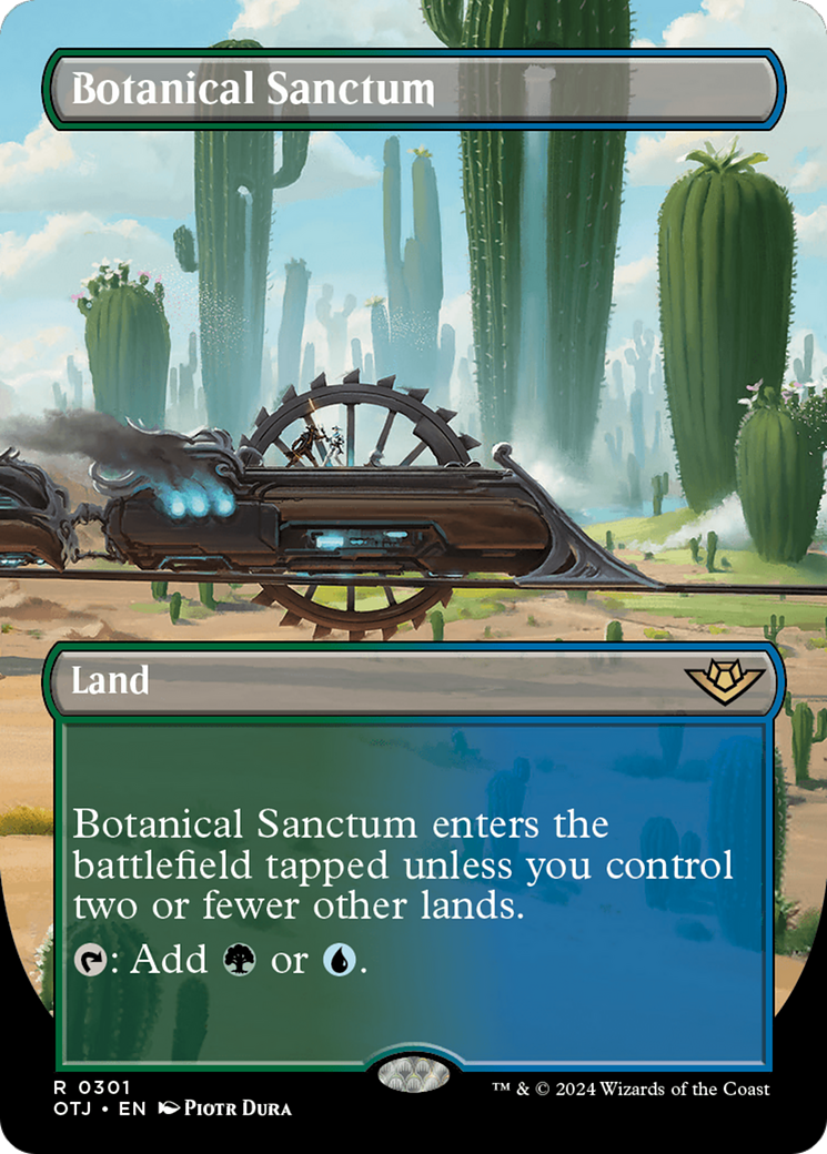 Botanical Sanctum (Borderless) [Outlaws of Thunder Junction] | Devastation Store