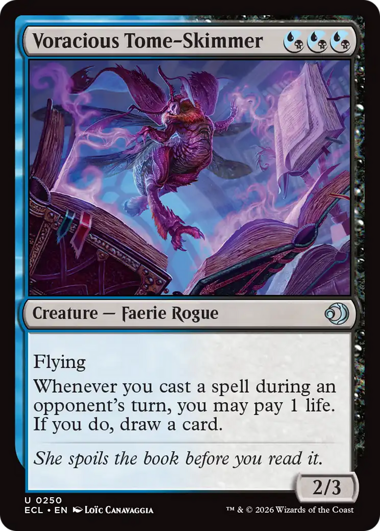 Voracious Tome-Skimmer [Lorwyn Eclipsed] | Devastation Store