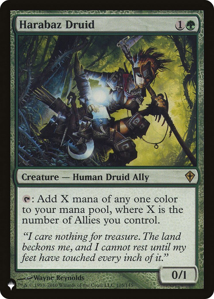 Harabaz Druid (WWK) [The List] | Devastation Store