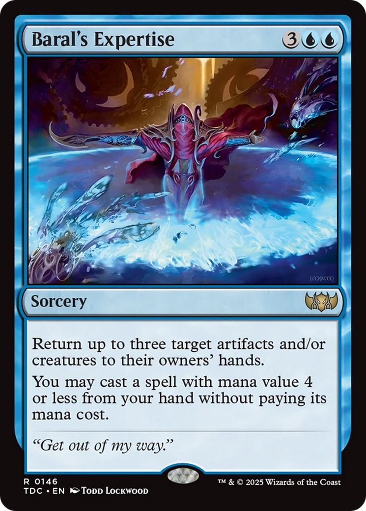 Baral's Expertise [Tarkir: Dragonstorm Commander] | Devastation Store