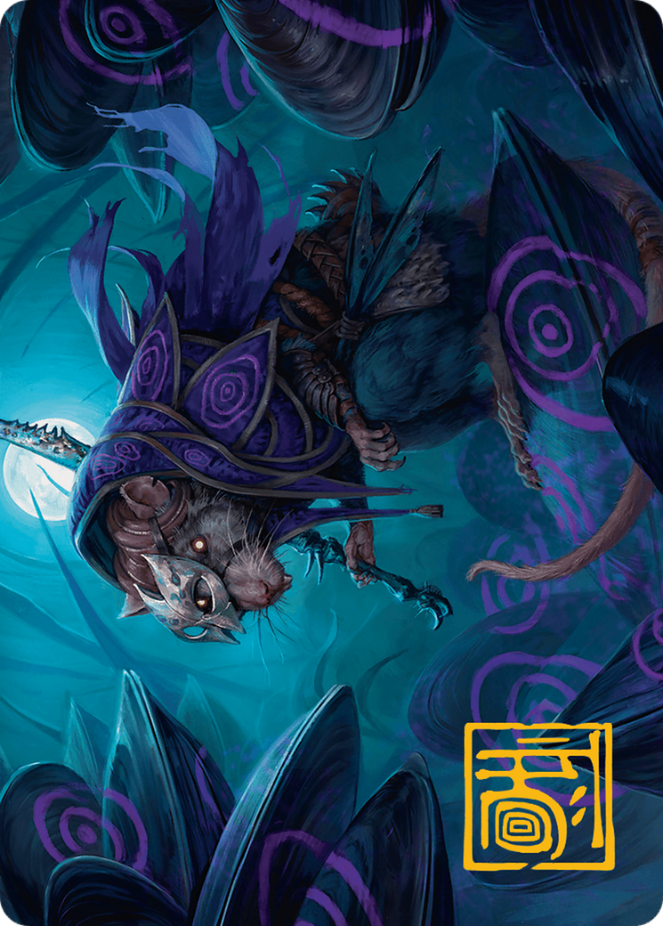 Nightwhorl Hermit Art Card (Gold-Stamped Signature) [Bloomburrow Art Series] | Devastation Store