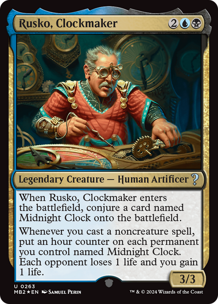 Rusko, Clockmaker [Mystery Booster 2] | Devastation Store