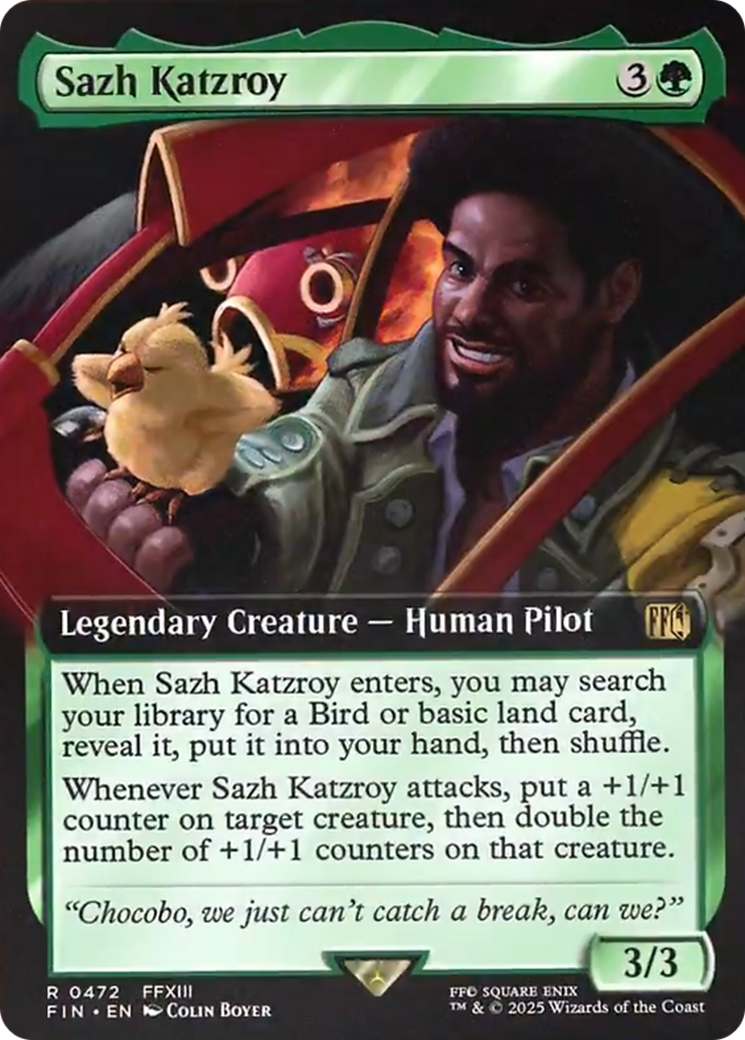 Sazh Katzroy (Extended Art) [FINAL FANTASY] | Devastation Store