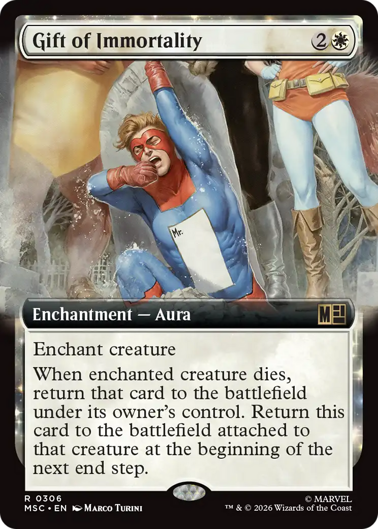 Gift of Immortality (Extended Art) [Marvel Super Heroes Commander] | Devastation Store