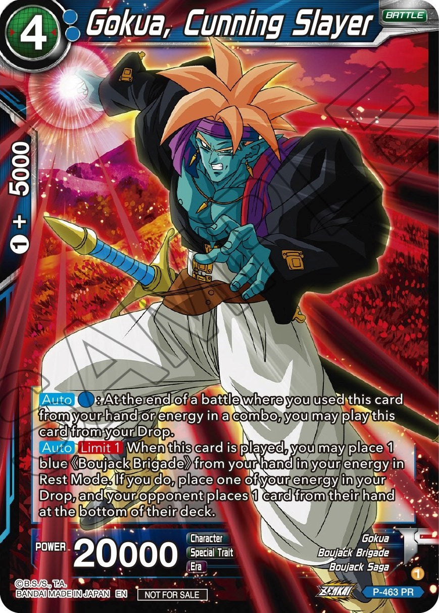 Gokua, Cunning Slayer (Z03 Dash Pack) (P-463) [Promotion Cards] | Devastation Store