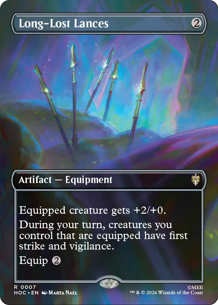 Long-Lost Lances (Borderless) [The Hobbit: Eternal-Legal] | Devastation Store