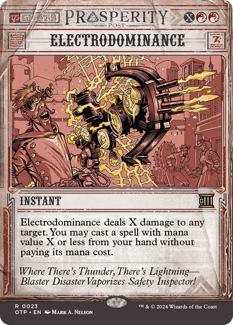 Electrodominance [Outlaws of Thunder Junction: Breaking News] | Devastation Store