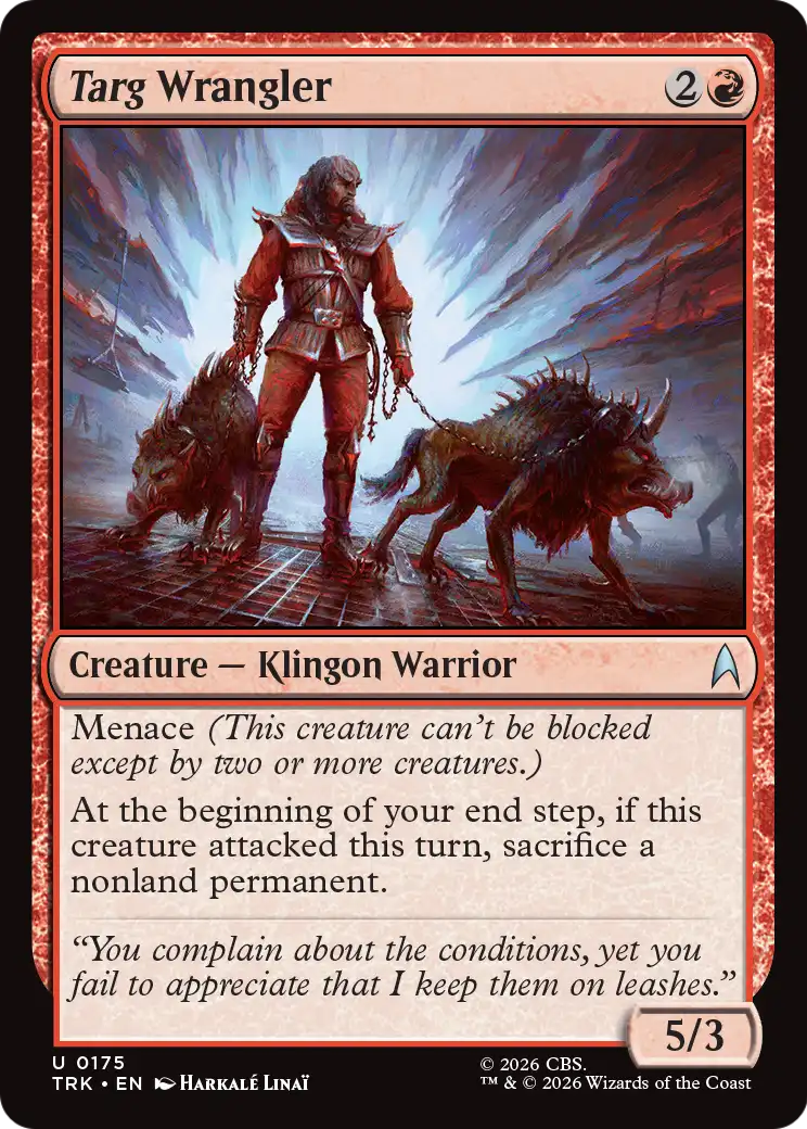 Targ Wrangler [Star Trek] | Devastation Store