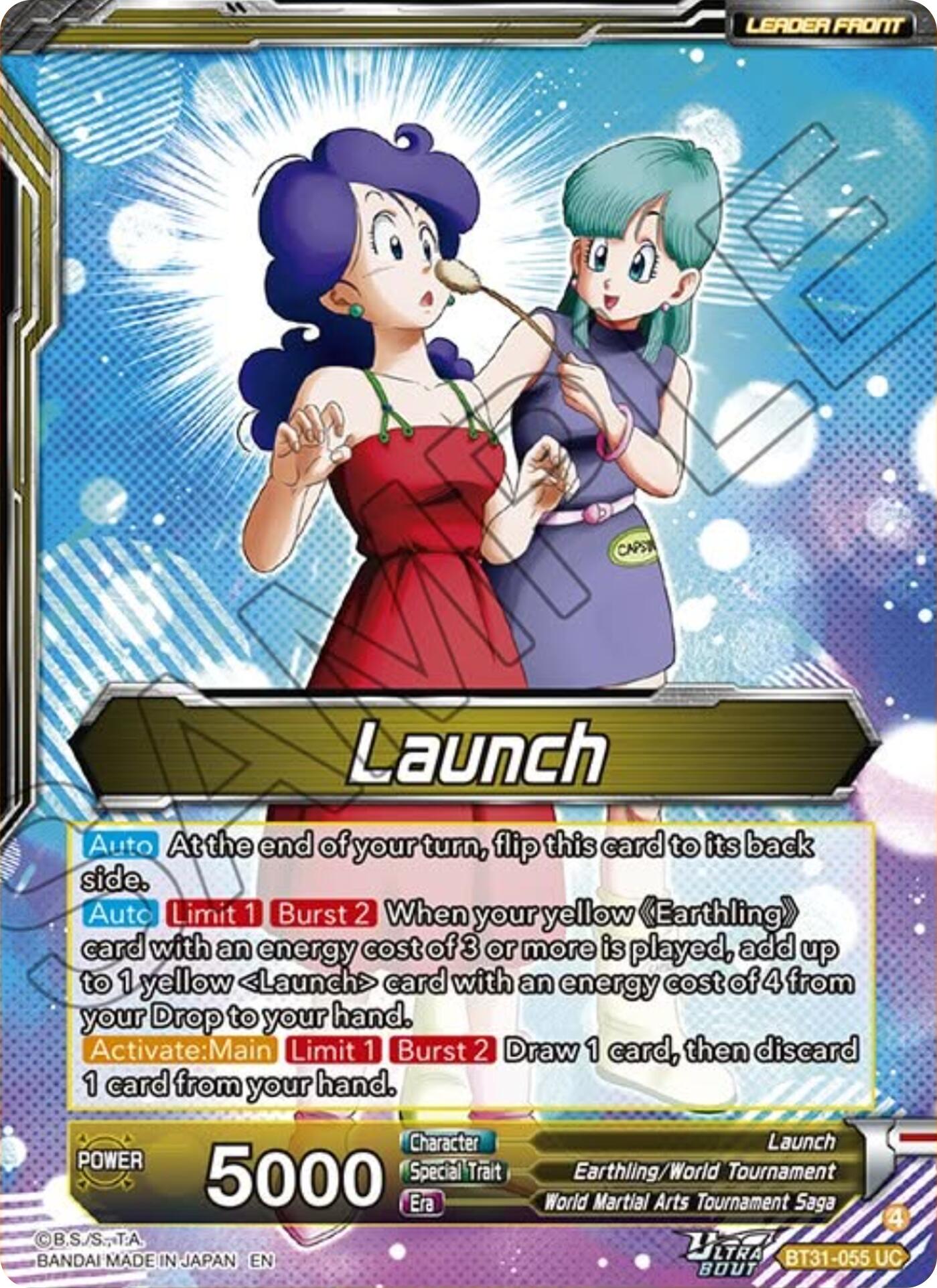 Launch // Launch, Transformed (BT31-055) [Impact Beyond Dimensions] | Devastation Store