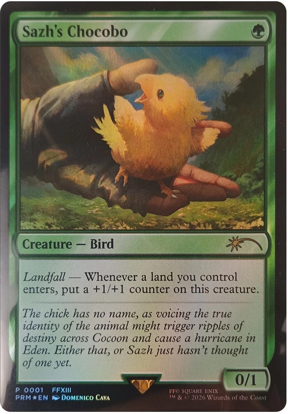 Sazh's Chocobo [FINAL FANTASY Promos] | Devastation Store
