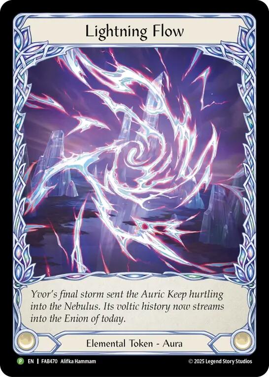 Lightning Flow [FAB470] (Promo)  Rainbow Foil | Devastation Store