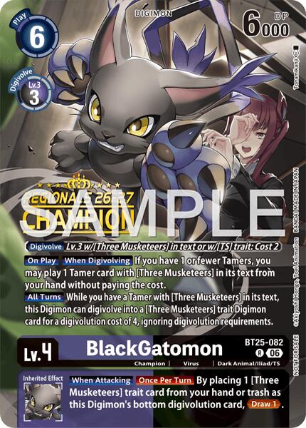 BlackGatomon [BT25-082] (Regionals 26-27 Season 2 Champion) [Dual Revolution] | Devastation Store