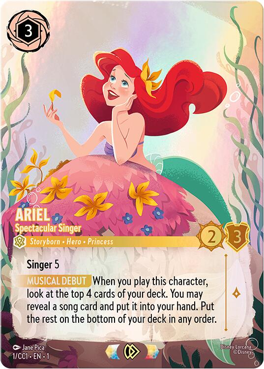 Ariel - Spectacular Singer (1) [Promo Cards] | Devastation Store