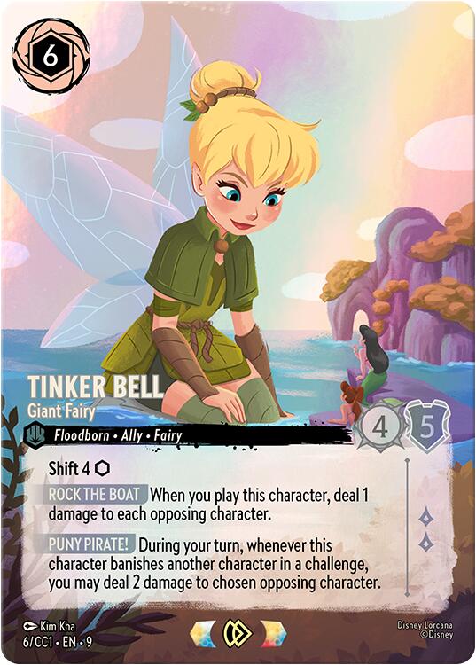 Tinker Bell - Giant Fairy (6/CC1) (6) [Promo Cards] | Devastation Store