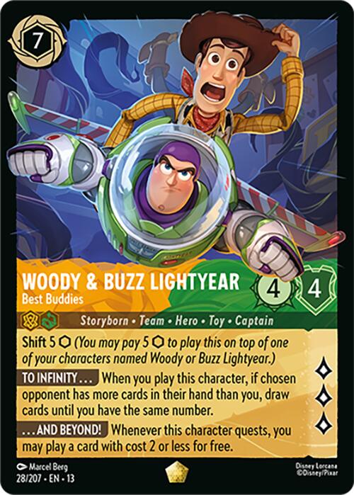 Woody & Buzz Lightyear - Best Buddies (28/204) [Attack of the Vine!] | Devastation Store