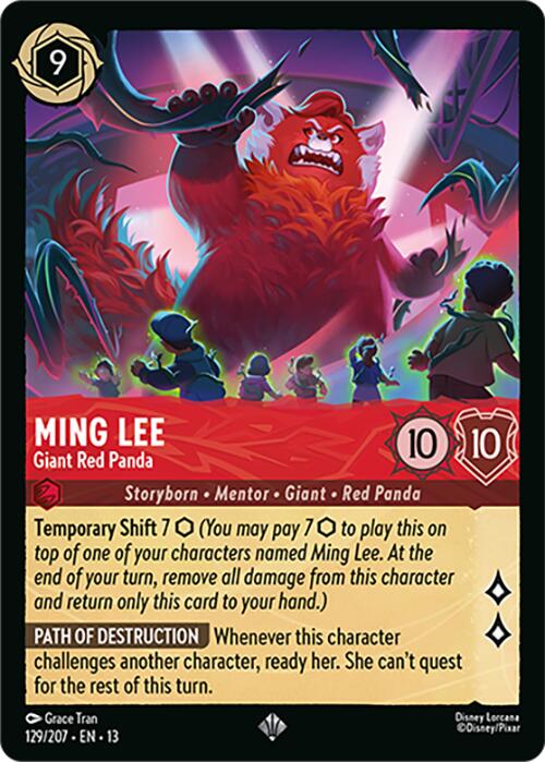 Ming Lee - Giant Red Panda (129/204) [Attack of the Vine!] | Devastation Store