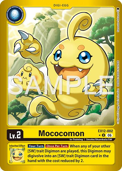 Mococomon [EX12-002] (Limited Foil) [Digital World Shambala] | Devastation Store