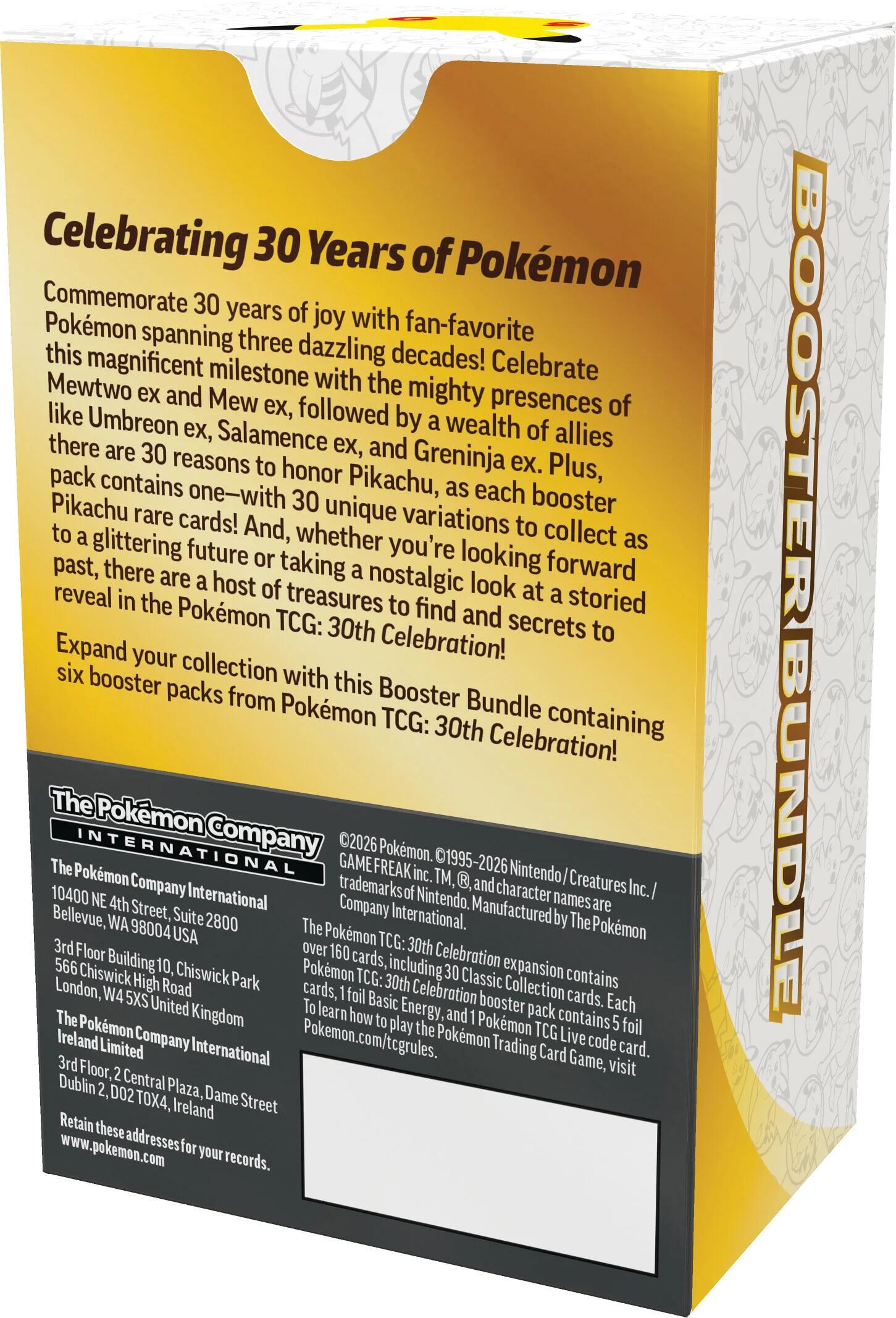 30th Celebration Booster Bundle | Devastation Store