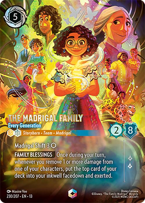 The Madrigal Family - Every Generation (Enchanted) (230/204) [Attack of the Vine!] | Devastation Store