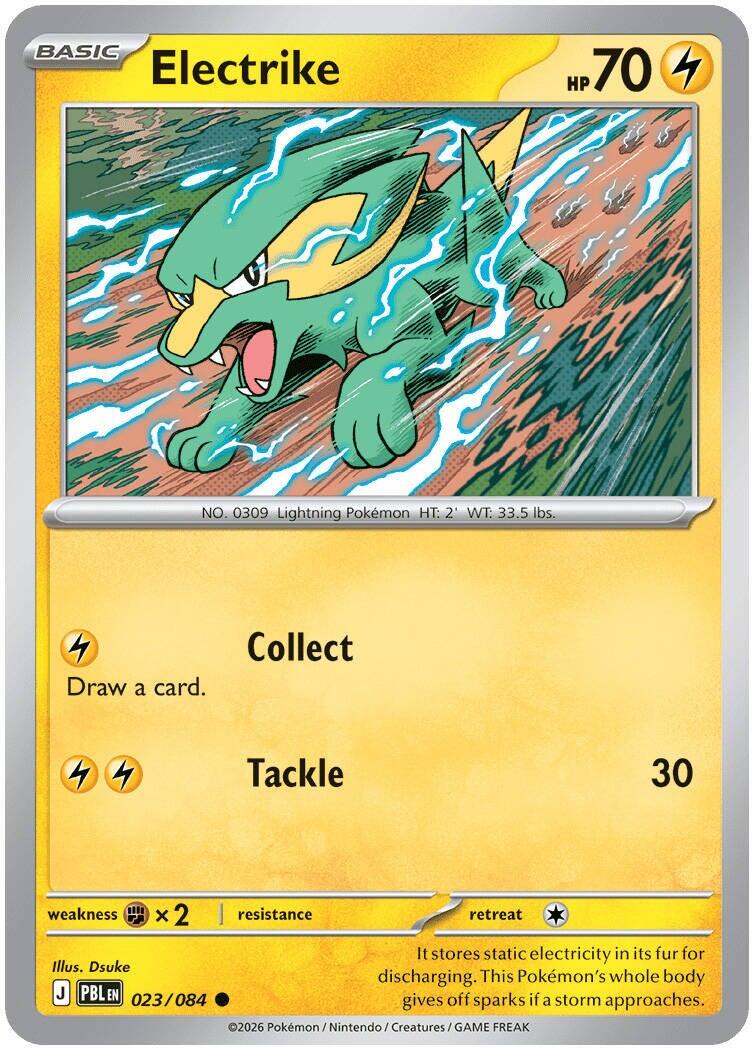 Electrike (023/084) [Mega Evolution: Pitch Black] | Devastation Store