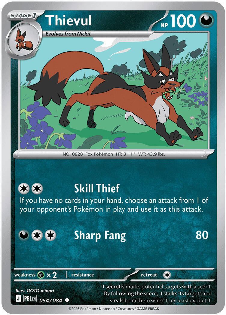 Thievul (054/084) [Mega Evolution: Pitch Black] | Devastation Store