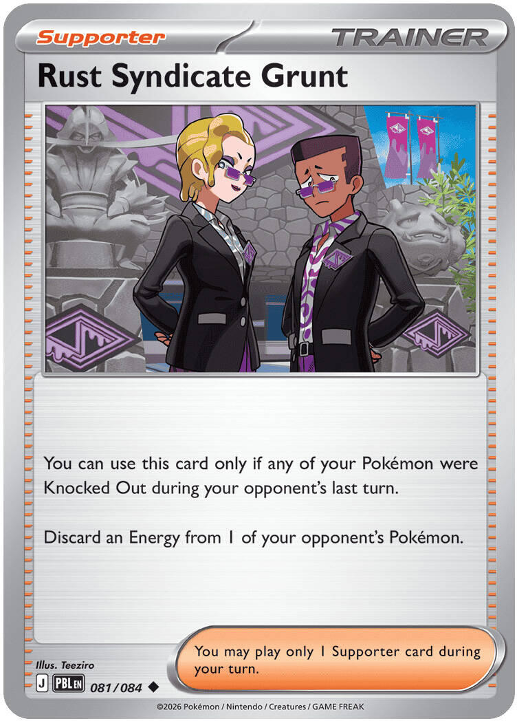 Rust Syndicate Grunt (081/084) [Mega Evolution: Pitch Black] | Devastation Store