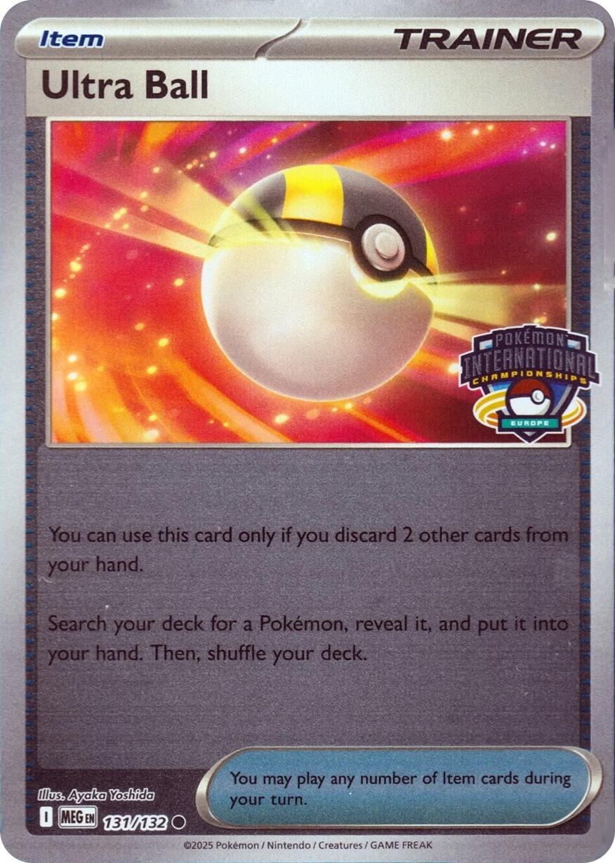 Ultra Ball (131/132) (European International Championship) [League & Championship Cards] | Devastation Store