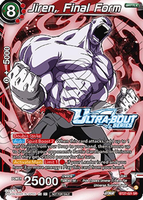 Jiren, Final Form (Event Pack 19) (BT27-021) [Tournament Promotion Cards] | Devastation Store