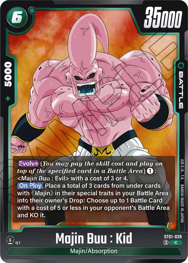 Majin Buu : Kid (ST01-039) [Story Booster 01] | Devastation Store