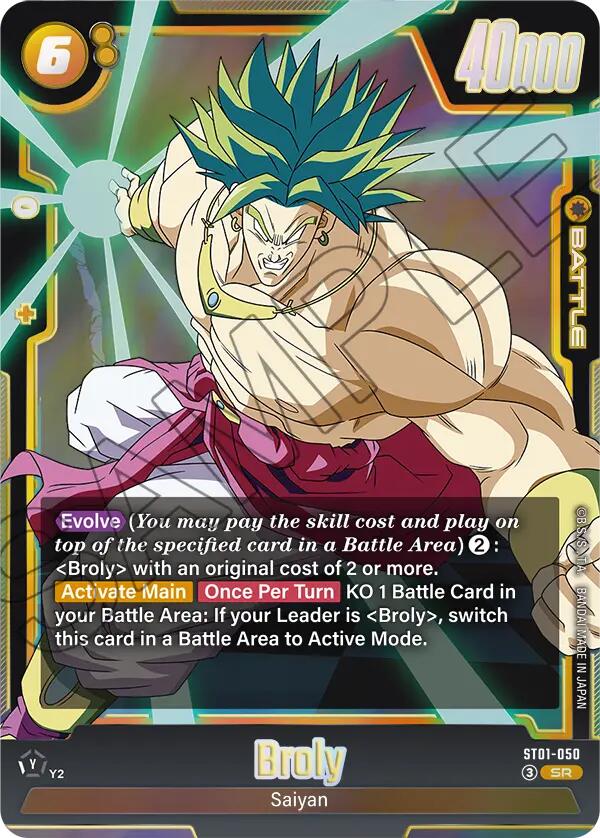 Broly (ST01-050) [Story Booster 01] | Devastation Store