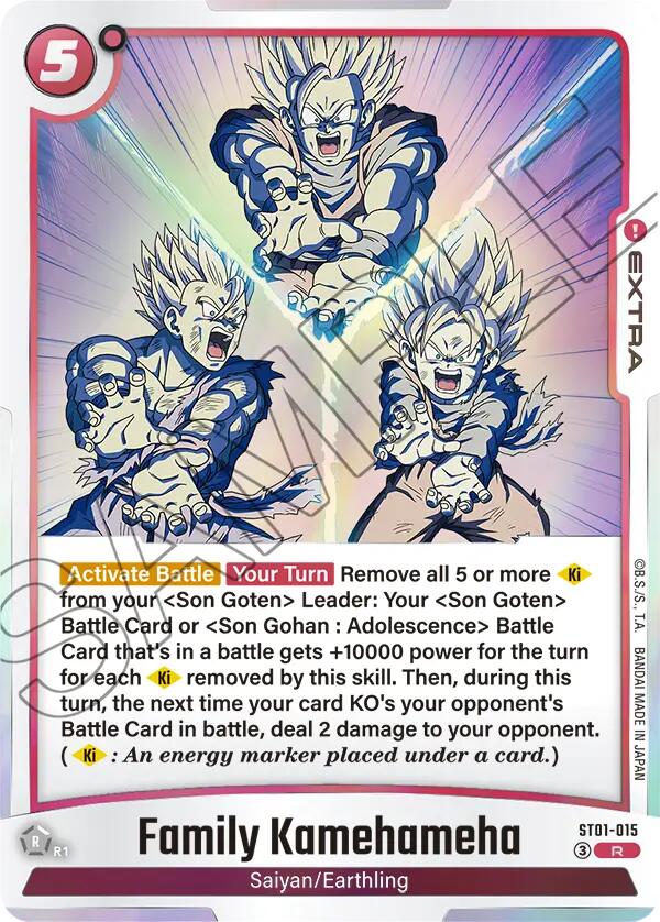 Family Kamehameha [Story Booster 01] | Devastation Store