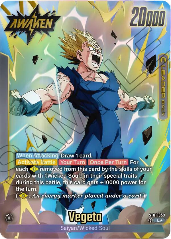 Vegeta (ST01-053) (Alternate Art) [Story Booster 01] | Devastation Store