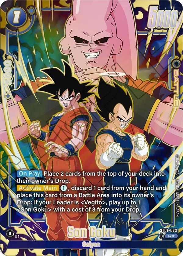 Son Goku (ST01-023) (Alternate Art) [Story Booster 01] | Devastation Store
