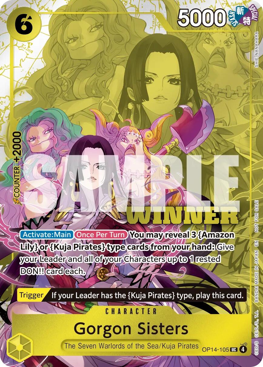 Gorgon Sisters (Winner Pack 2026 Vol. 3) [One Piece Promotion Cards] | Devastation Store