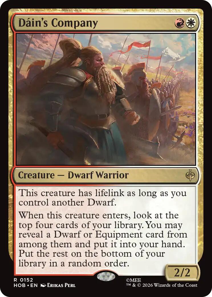 Dain's Company [The Hobbit] | Devastation Store