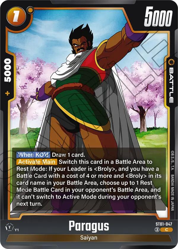 Paragus [Story Booster 01] | Devastation Store