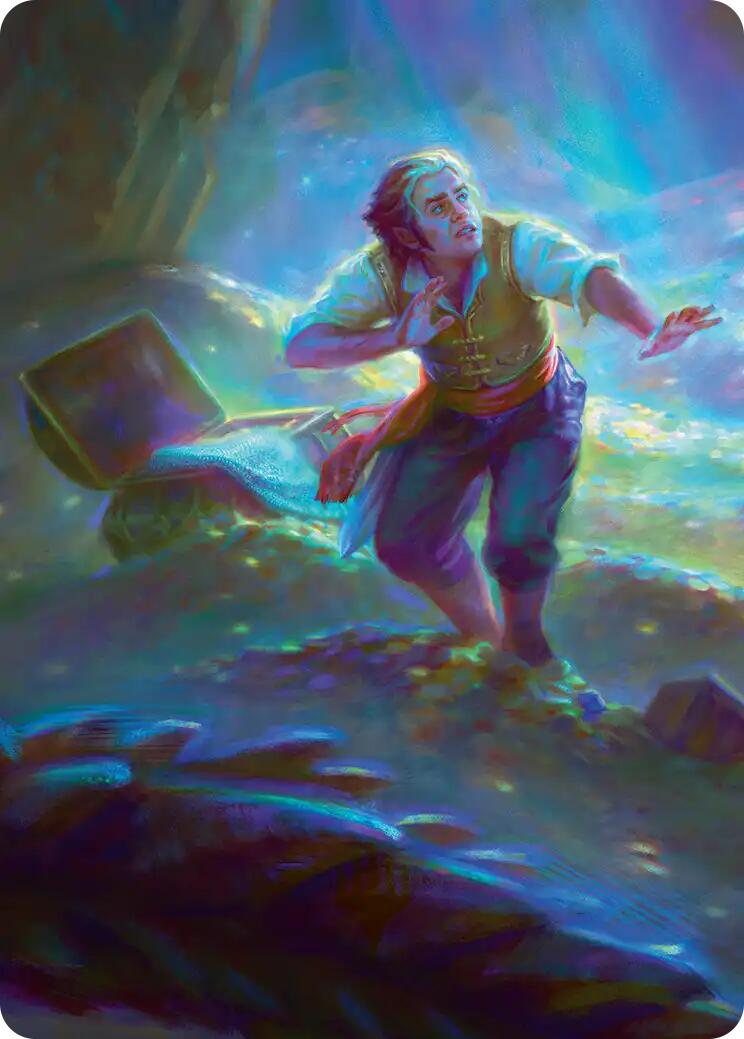 Bilbo's Burglaring Art Card (10/12) [The Hobbit Art Series] | Devastation Store