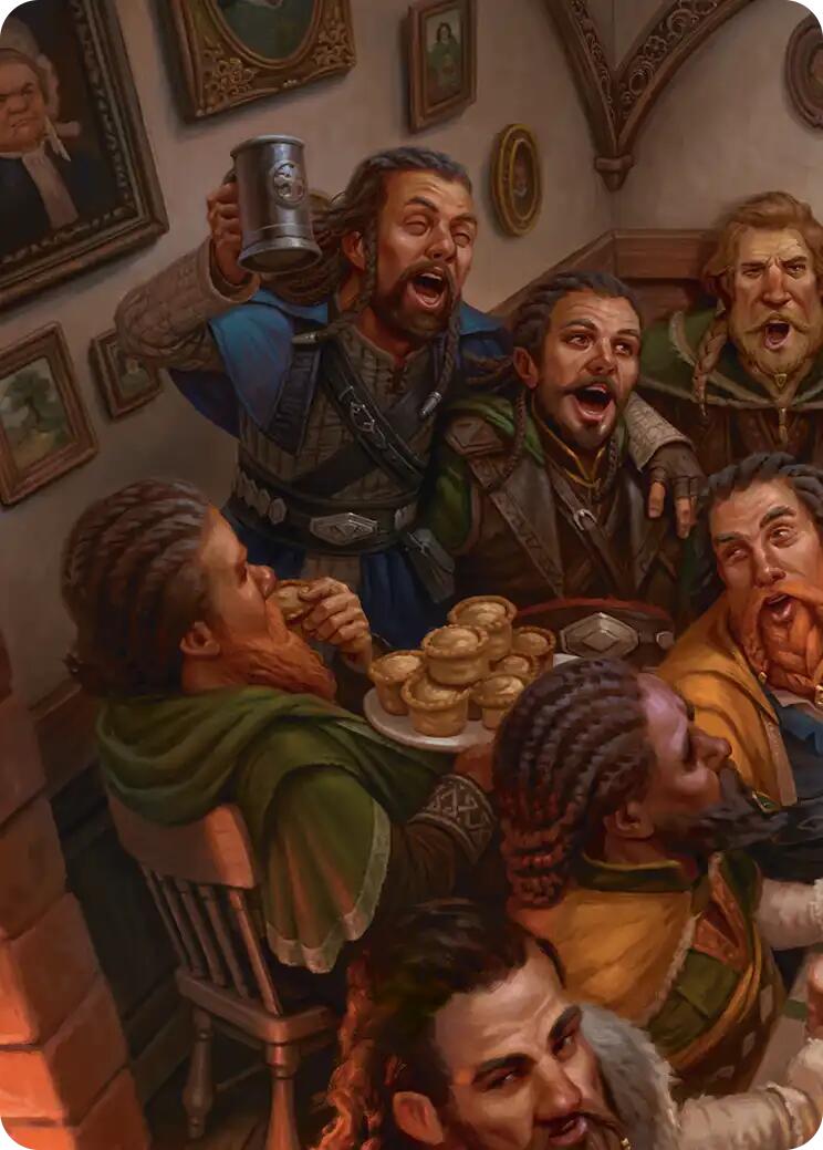 Fili and Kili, Joyous Art Card (1/12) [The Hobbit Art Series] | Devastation Store