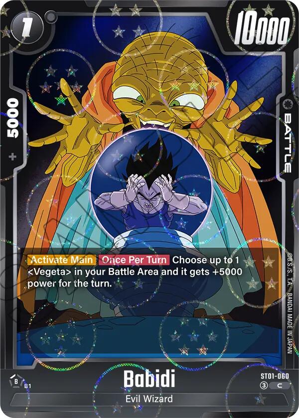Babidi (ST01-060) (Dragon Ball Pattern) [Story Booster 01] | Devastation Store