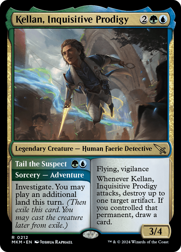 Kellan, Inquisitive Prodigy // Tail the Suspect [Murders at Karlov Manor] | Devastation Store
