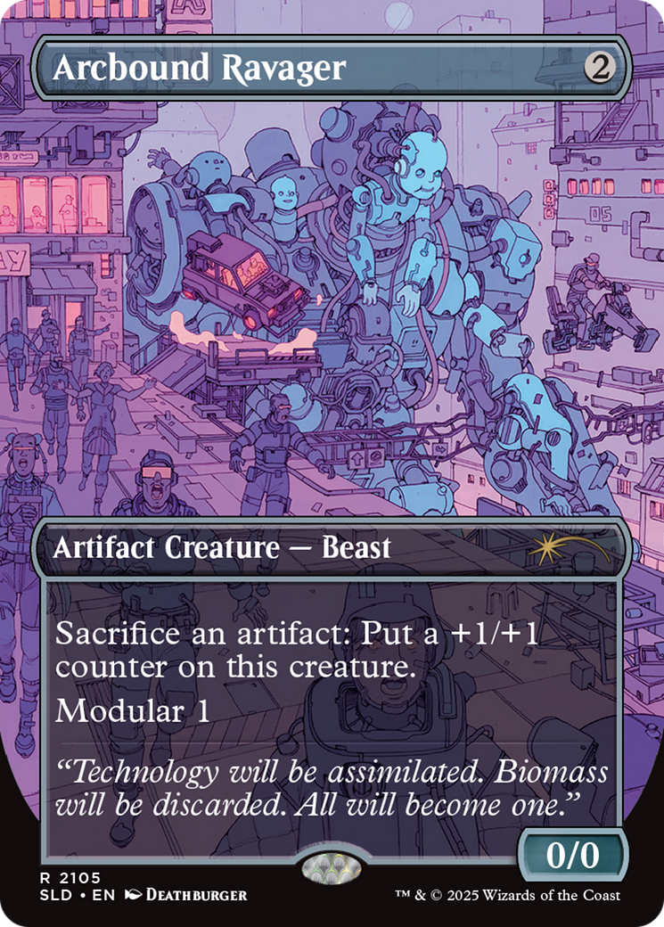 Arcbound Ravager (2105) (Galaxy Foil) [Secret Lair Drop Series] | Devastation Store