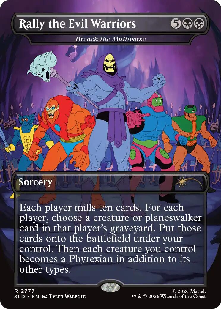 Rally the Evil Warriors - Breach the Multiverse [Secret Lair Drop Series] | Devastation Store