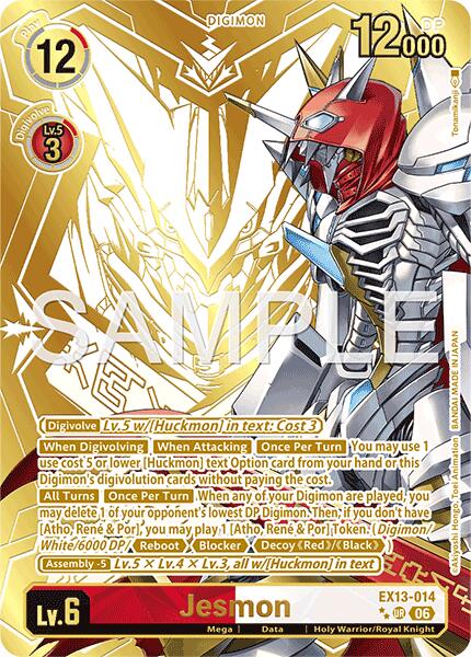 Jesmon [EX13-014] (Rare Pull) [Chivalrous XIII] | Devastation Store
