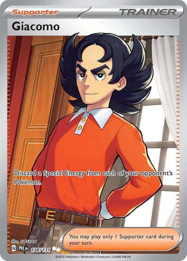 Giacomo (138/131) [Scarlet & Violet: Prismatic Evolutions] | Devastation Store