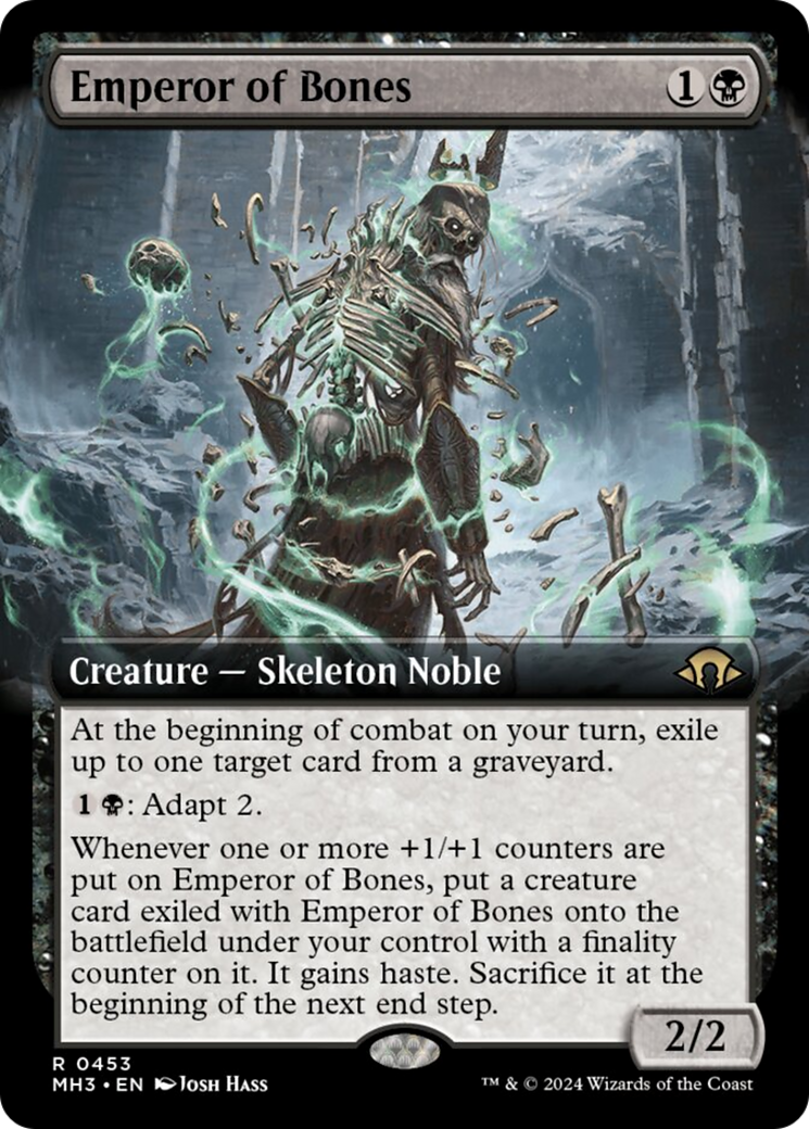 Emperor of Bones (Borderless) [Modern Horizons 3] | Devastation Store
